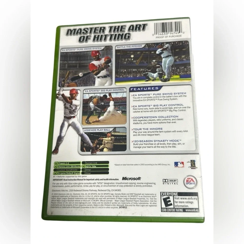 Xbox MVP‎ Baseball 2004